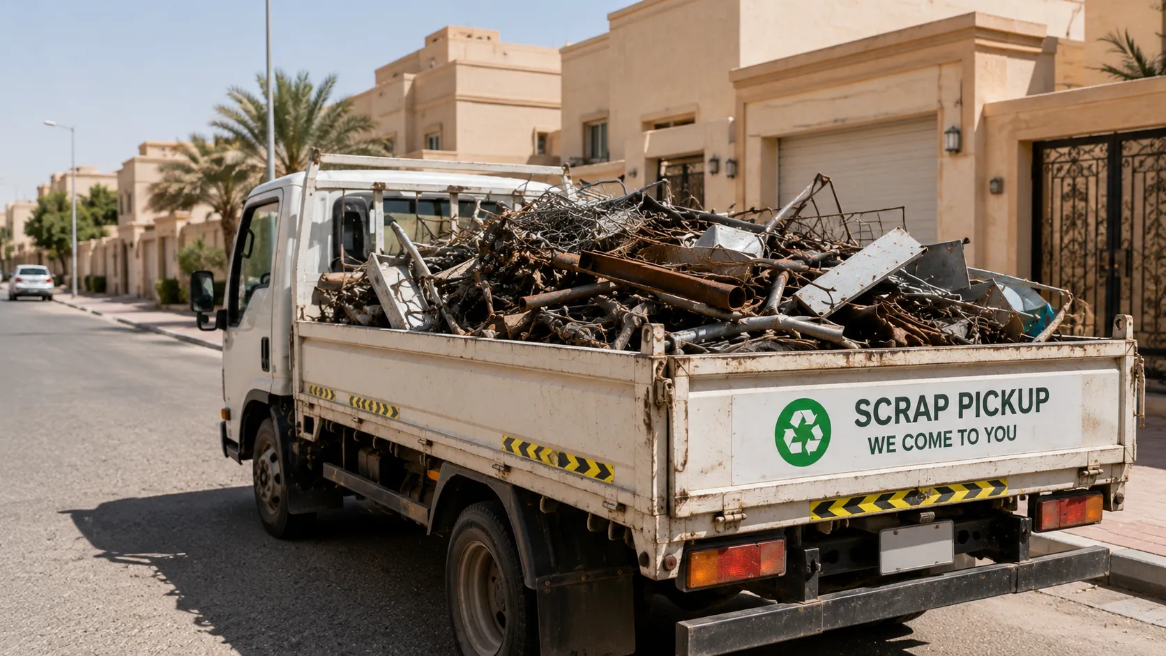 استلام السكراب من أحياء المدينة المنورة — سيارات متنقلة